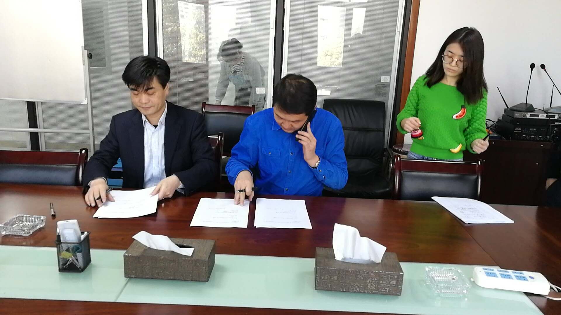 2018年3月14日 白云區項目簽約儀式